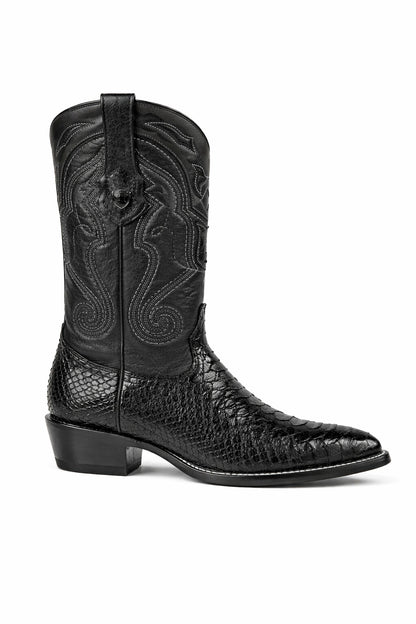 Men's Wild West Python Skin J Toe Boots 29957 - Image 10