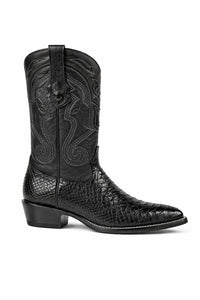 Men's Wild West Python Skin J Toe Boots 29957