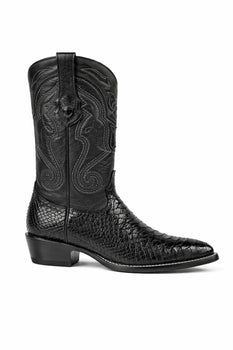 Men's Wild West Python Skin J Toe Boots 29957 - Image 10