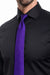 Black Shirt Purple Tie for Every Occasion