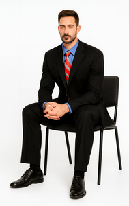 Black Super 150'S Wool Men's Cheap Priced Business Suits Clearance Sale Available In 2 Or 3 Buttons Style Regular Classic Cut Vented