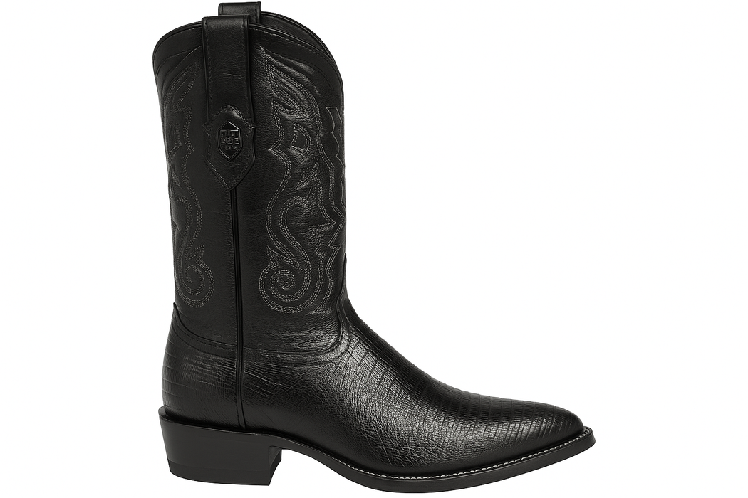 Men's Wild West Teju Lizard Skin J Toe Boots 29907