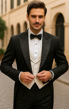 Black Victorian Tuxedo - Image 6