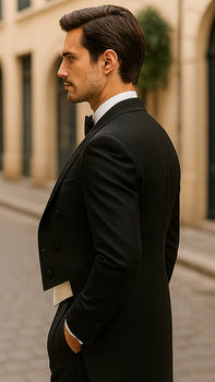Black Victorian Tuxedo - Image 8