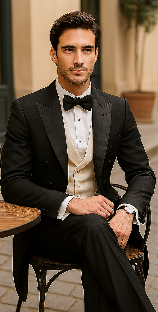 Black Victorian Tuxedo - Image 9