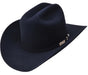 Serratelli 100X El Comandant Black 4" Brim Western Cowboy Hat All Sizes
