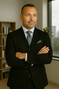 Wool Suit - Italian Made Business Suit by Statement Men's 3 Piece 100% Wool Fashion Suit - Bold Colors