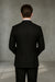 Wool Suit - Italian Made Business Suit by Statement Men's 2 Piece 100% Wool Modern Fit Suit - Subtle Texture