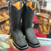 Square Toe Cowboy Boots Snakeskin Print