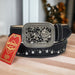 Cowgirl Belt With Buckle Black