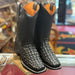 Square Toe Alligator Print Boots