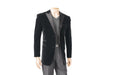 Black Men's Big And Tall Blazers Velvet Clearance Cheap Priced Blazer / Sport Coat