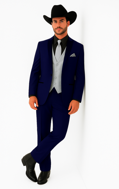 Blue Cowboy Suit for Every Occasion - Image 5