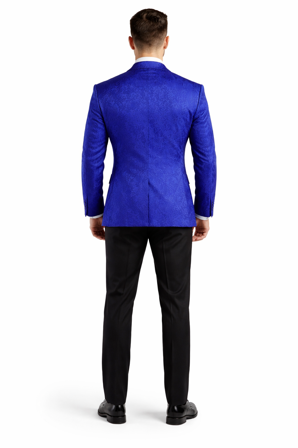 Blue Prom Suit For Men - Blue Homecoming Tuxedo  - Royal Blue - Image 2