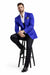 Blue Prom Suit For Men - Blue Homecoming Tuxedo  - Royal Blue