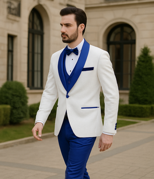 Blue Prom Suit