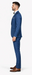 Blue Slim Fit Men’s Suit by Rossiman Rossi – Skinny Style with 1-Button Jacket