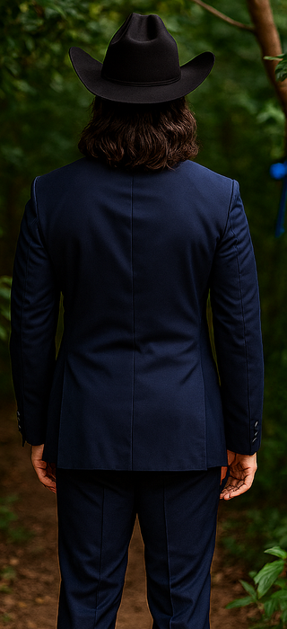 Blue Tuxedos - One Button Suit