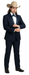 Blue Tuxedos - One Button Suit