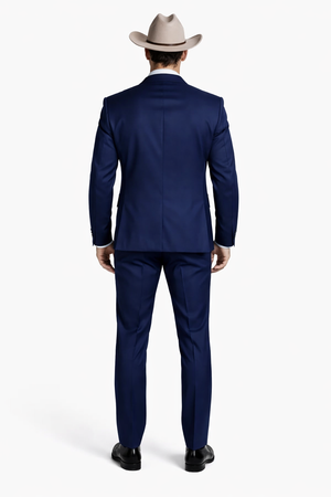 Blue Tuxedos - One Button Suit