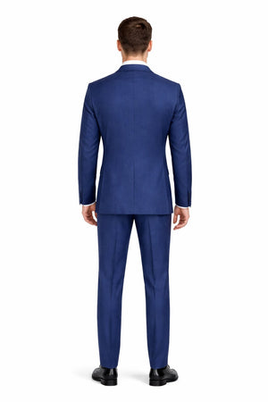 Slim Fit Tiglio Wool Suit – Modern Tailored Two-Piece Formal Suit