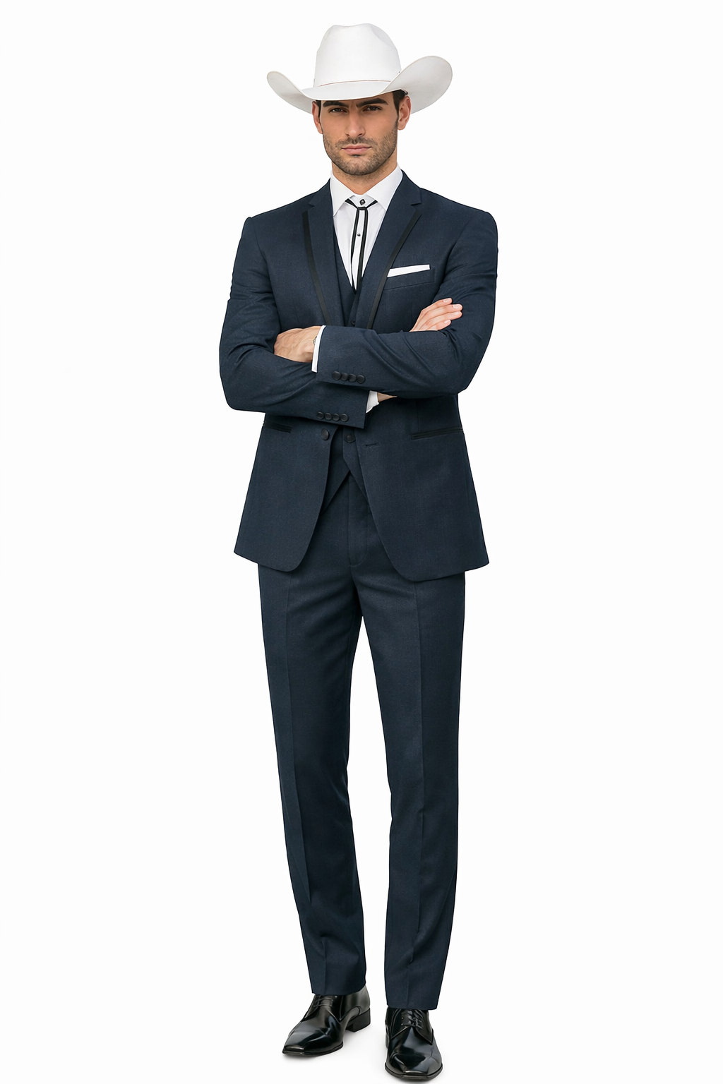 Blue Wedding Suit - Mens Suit Modern Fit