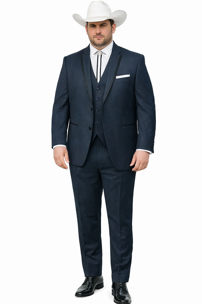 Blue Wedding Suit - Mens Suit Modern Fit