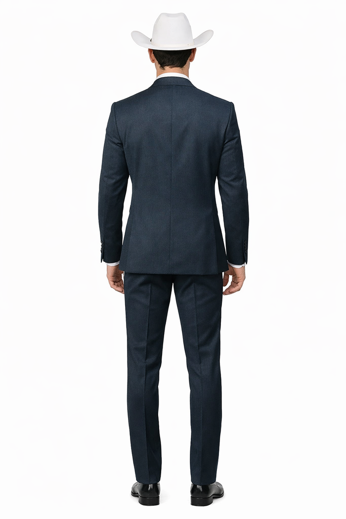 Blue Wedding Suit - Mens Suit Modern Fit