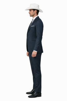 Blue Wedding Suit - Mens Suit