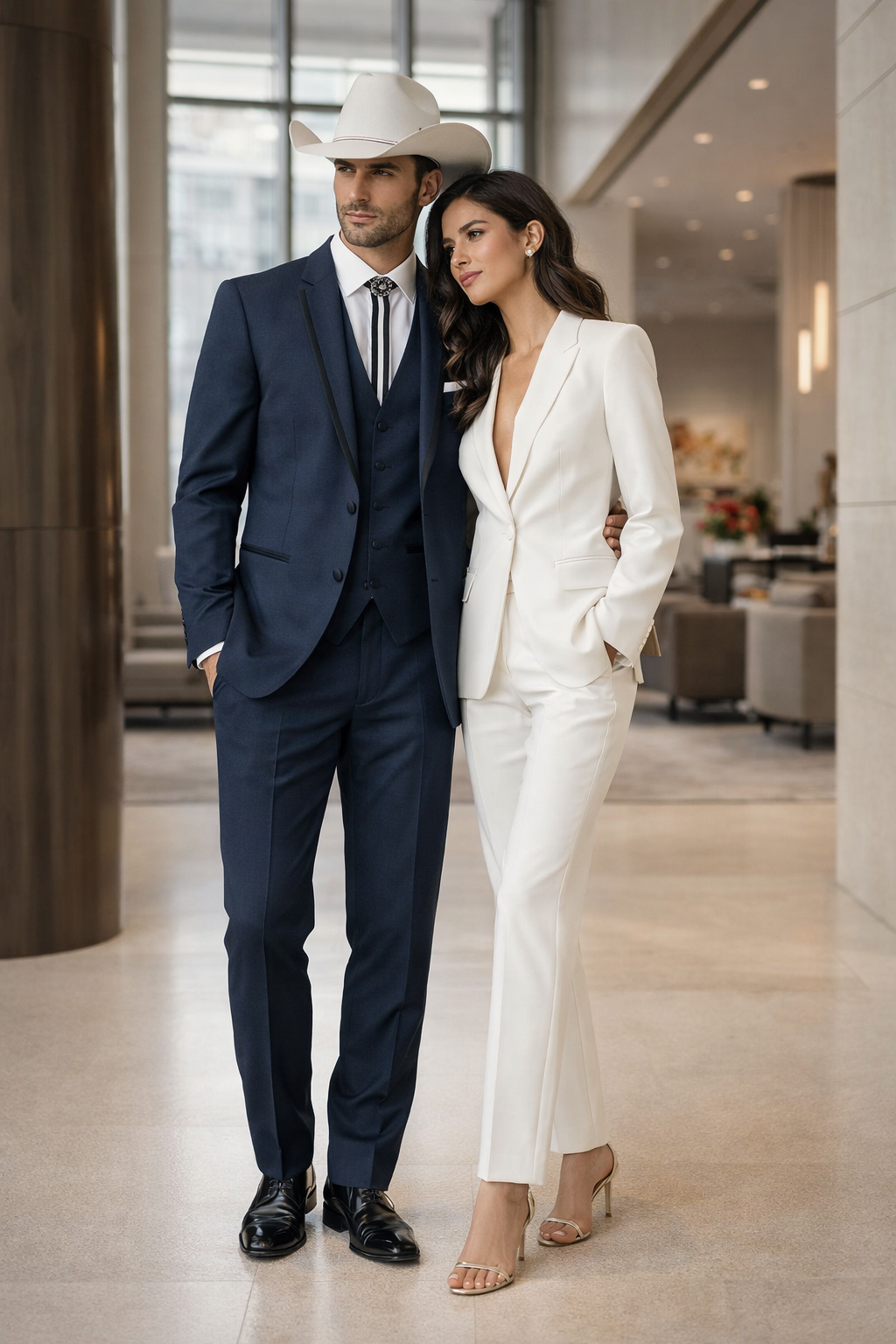 Blue Wedding Suit - Mens Suit Modern Fit
