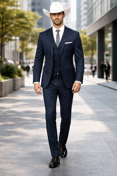Men's Blue Wedding Suit 34 Short or Extra Small