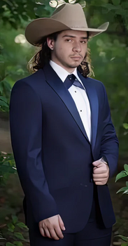 Blue Wedding Tuxedo - Image 7
