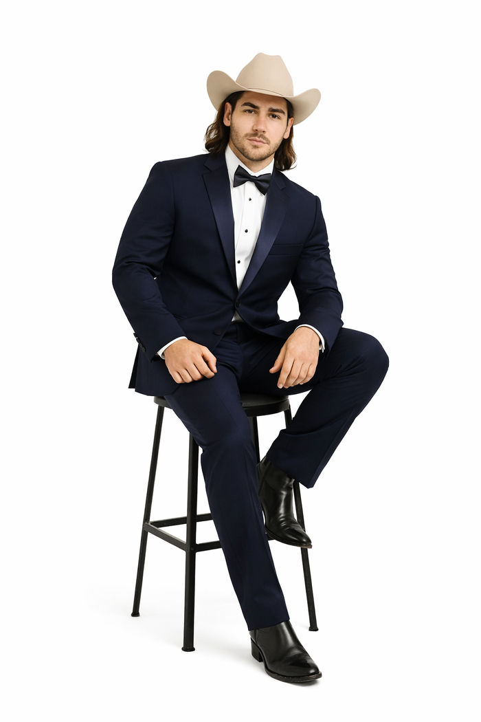 Blue Wedding Tuxedo