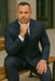 Wool Suit - Italian Made Business Suit by Statement Men's 2 Piece 100% Wool Double Breasted Suit - Micro Windowpane