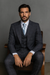 Suits With Baggy Pleated Pants - Wide Leg Pants 100% Wool - Classic Fit in Navy by Rossiman