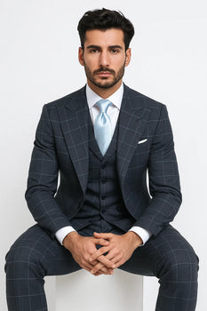 Classic Fit in Navy by Rossiman