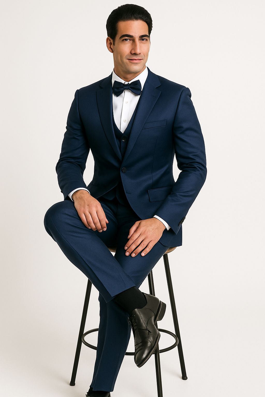 Blue-4pc-prom-wedding-tux - Image 5