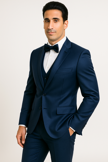 Blue-4pc-prom-wedding-tux - Image 6