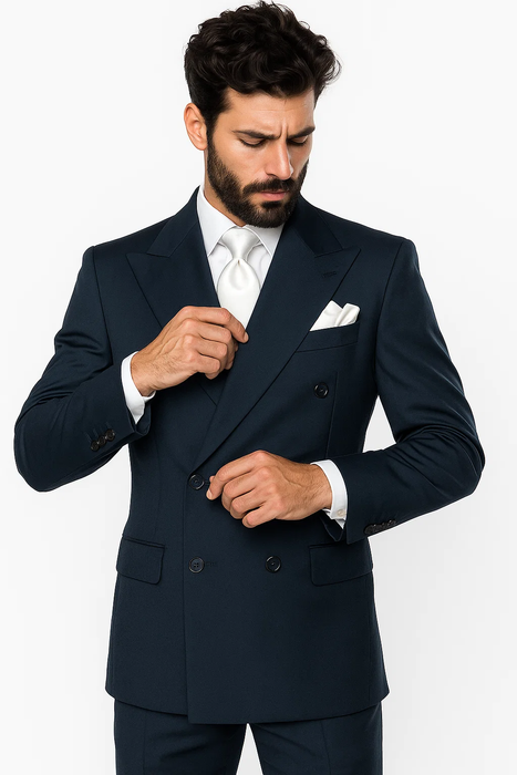 Suits With Baggy Pleated Pants
