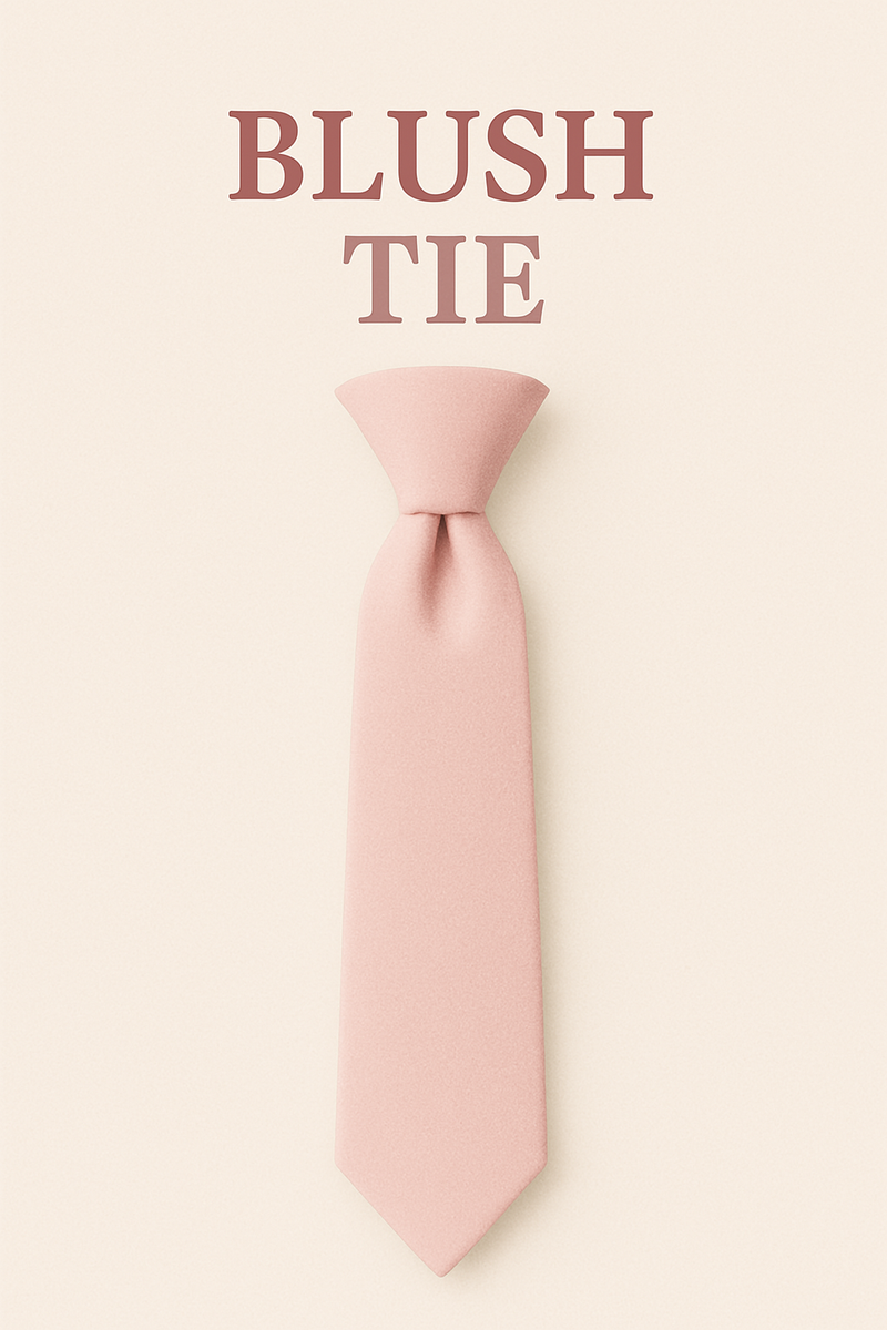 blush ties