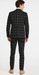 Bold Gangster Plaid Suit - 1920s Mens Fashion Window Pane Suit - Black