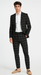 Bold Gangster Plaid Suit - 1920s Mens Fashion Window Pane Suit - Black