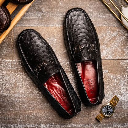 Marco_Di_Milano Bolonia Black Leather Oxford