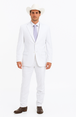 Bolzano Men's 100% Polyester 2 Buttons Fully Lined Dress Suits