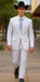 Bolzano Men's 100% Polyester 2 Buttons Fully Lined Dress Suits