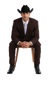 Bolzano Men's Fully Lined 2 Buttons 100% Polyester Dress Suits - Image 6