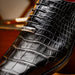 Marco Di Milano Bono Black Leather Luxury Shoe