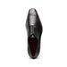 Marco Di Milano Bono Black Alligator Wholecut Oxfords