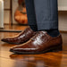 Marco_Di_Milano Bono Brown Luxury Leather Shoe