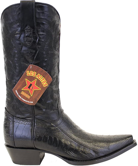 Botas de Avestruz Pata Horma Puntal LAB